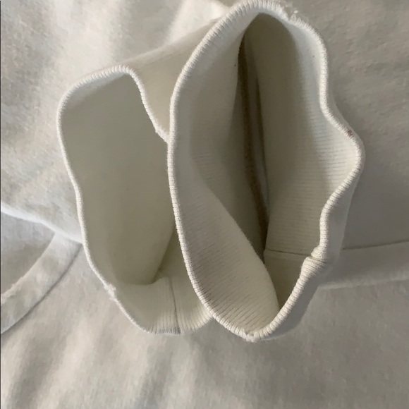 Hollister Thick Warm Sweatshirt Soft Large White - Picture 7 of 9